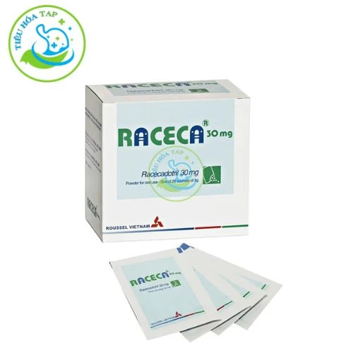 Raceca 30mg - Hộp 20 gói 3g